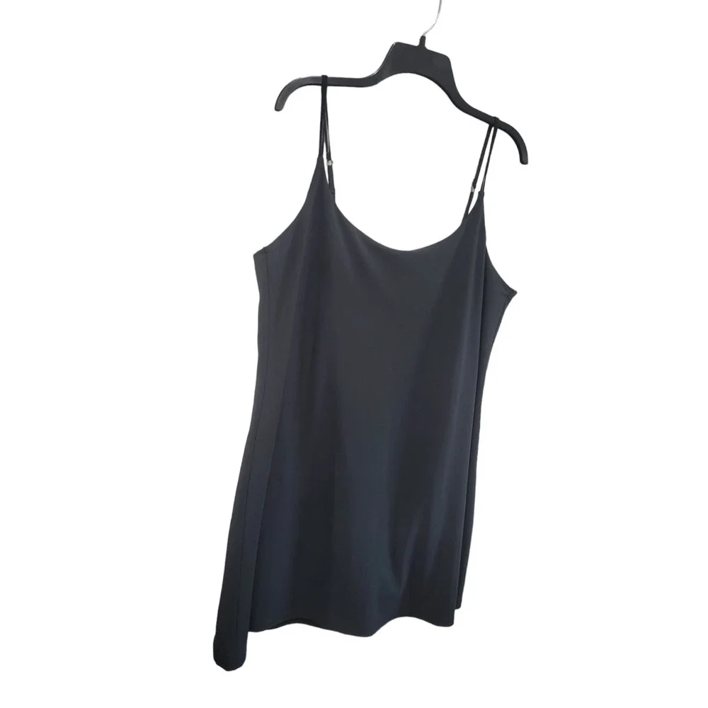 Abercrombie & Fitch Black Midi Dress - Picture 6 of 12